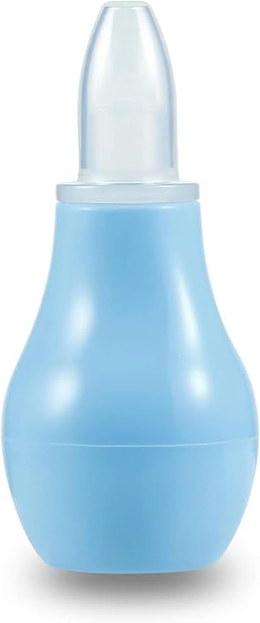 PandaEar Baby Healthcare and Grooming Kit, Baby Safety Set Baby Comb, Brush, Finger Toothbrush, Nail Clippers, Scissors, Nasal Aspirator, Baby Essentials Nursery Care Kit (13-in-1 Blue)