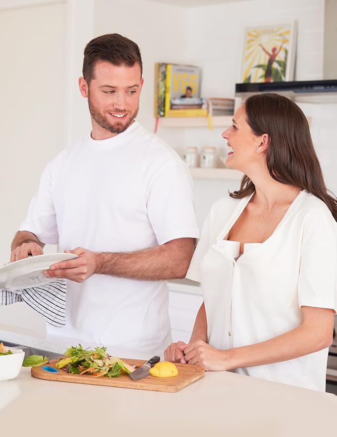 Momcozy Hands-Free Breast Pump S12 Pro, Wearable & Portable Pump with Soft DoubleFit Flange, 3 Modes | 9 Levels Double Electric Pump, Smart Display, 24mm, 2 Pack, Cozy White