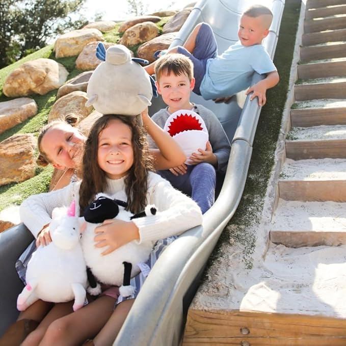 Plush Aid Kit for Home - First Aid Kit for Kids - Toddler First Aid Kit - Mini Boo Boo Kit β Mini Emergency First Aid Classroom β Finn Shark Plush Bag