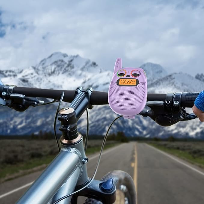 Qniglo Walkie Talkies for Kids Rechargeable 4 Pack, Kids Toys for 3-14 Year Old Girls Gifts Walkie Talkies for Outdoor Camping Games Christmas Birthday for 5 6 7 8 9 10 Year Old Boys Toddlers