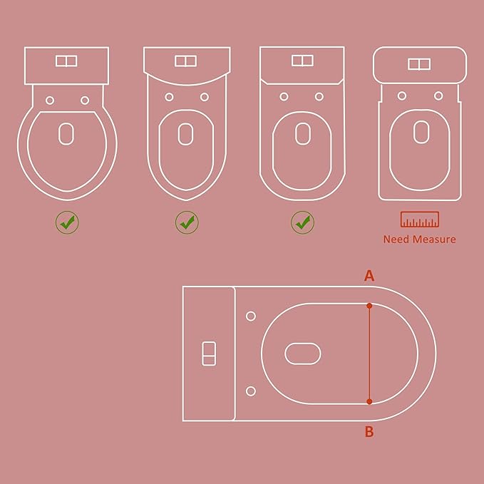 JASSONE® Potty Training Seat, Toddler Step Stool, 2 in 1 Toilet for Kids, Baby Seat with Splash Guard and Anti-Slip Pad for Boys Girls, Blue