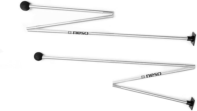 Neso Tents Beach Tent with Sand Anchor, Portable Canopy Sunshade - 7' x 7' - Patented Reinforced Corners (Seafoam)