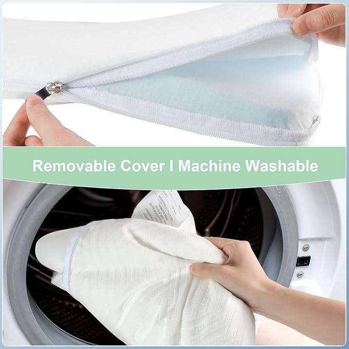 ANGELBLISS Bassinet Mattress Topper, Gel Memory Foam Mattress with Removable Cover Fit for Cradle and Moses Basket (32" x 16"), Waterproof Breathable Soft Bassinet Mattress