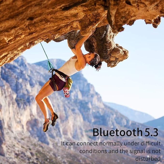 MusiBaby Bluetooth Speaker Wireless Portable, IPX5 Waterproof Bluetooth Speakers with Dual Pairing, 24H Playtime, Rich Stereo Bass for Home, Travel, Party, Outdoor | Electronic Gifts (Camo Red)