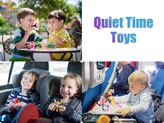 10 Pcs Colorful Magnetic Toys-Men, Kids Travel Toys, Office, Whiteboard Decoration