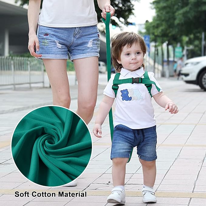 Toddler Harness Leash with Anti Lost Wrist Link, Accmor Cute Dinosaur Kids Harness Children Leash, Adorable Anti Lost Leash Walking Wristband Assistant Strap Belt for Baby Boys Girls Outdoor