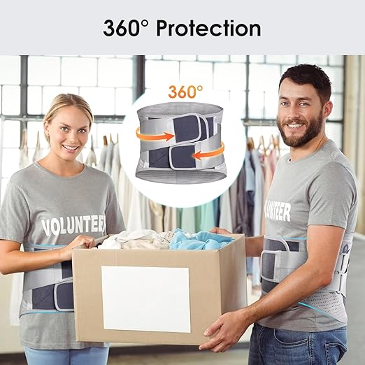 Elastic Abdominal Binder Lower Waist Support Belt, Post Surgery Postpartum Belly Band Wrap Back Support Belt Stomach Compression Wrap Waist Recovery for Men and Women (XX-Large)