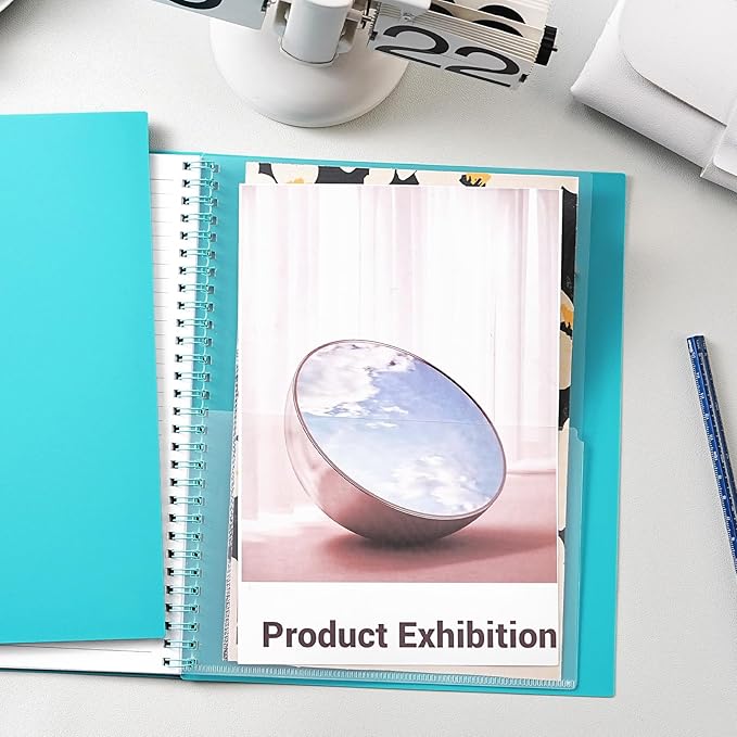 2026 Monthly Planner - JUL 2025 - DEC 2026, Academic Planner 2026, 18 Monthly Calendar with Colorful Tabs, Waterproof Cover (Blue, 8" x10", Notes)