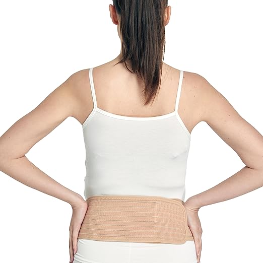 NeoTech Care Adjustable Maternity Belt - Light and Breathable Pregnancy Belly Support Band for Pregnant Women (Beige, Extra Large Size)