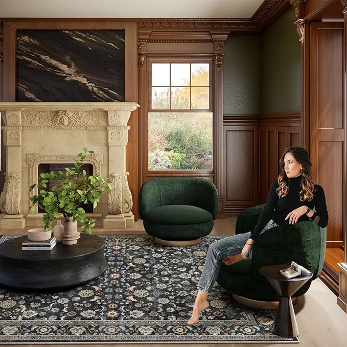 Washable Runners for Hallways Kitchen Rug: 2'x10' Runner Rugs Stain Resistant Non Slip Low Pile Boho Carpet Runners for Hallways Bedroom Entryway Indoor Beside Bathroom Laundry Room