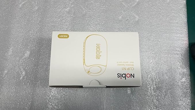 NOBIS Clip N1 Portable Bluetooth Speaker with App, Beat Mode, Up to 24H Playtime, IP68 Waterproof, BT 5.3, HD Sound, Stereo Pairing, Custom EQ, Perfect for Outdoor, Home and Adventure (Pink)