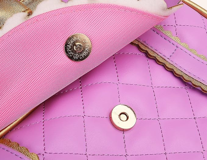 Gazigo Children Princess Waterproof PU Backpack for Girls Elementary School Girl Bookbags