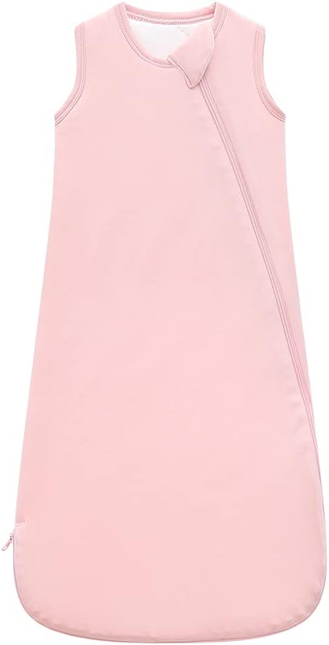 HAPIU Unisex Rayon Made from Bamboo Baby Sleep Sack TOG 1.0, 2-Way Zipper YKK, Wearable Blanket Baby