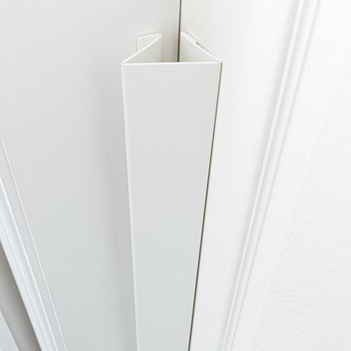 Cardea Child Safety Door Finger Pinch Guard Hinge Protector for The Front of The Door – White (Single Pack)