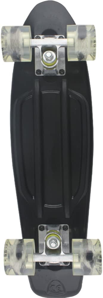 Skateboards Complete 22 Inch Mini Cruiser Retro Skateboard for Kids Boys Youths Beginners