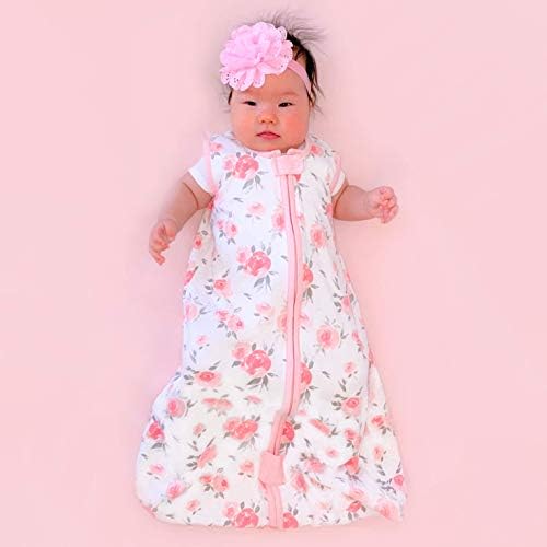 Mama Cheetah Baby Sleep Sack 2.5 TOG, Winter Baby Sleeping Bag with 2-Way Zipper, Organic Cotton Swaddle Transition Wearable Blanket for Boy Girl Infant Toddler, 0-6 Months, 1-Pack