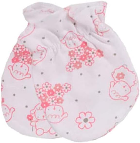 Unisex Baby Cotton Scratch Mittens For Newborn Baby Boys Girls Mittens Accessory 0-6 Months