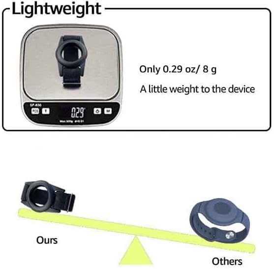 ThingsBag 4 Pack Kids Bracelet for AirTag, Holder with Adjustable Stretchy Nylon Watch Band, Anti-Lost for Apple Air Tag Case Loop for Child, Toddler, Wallet, AirTag Wristband Kids (Colorful)