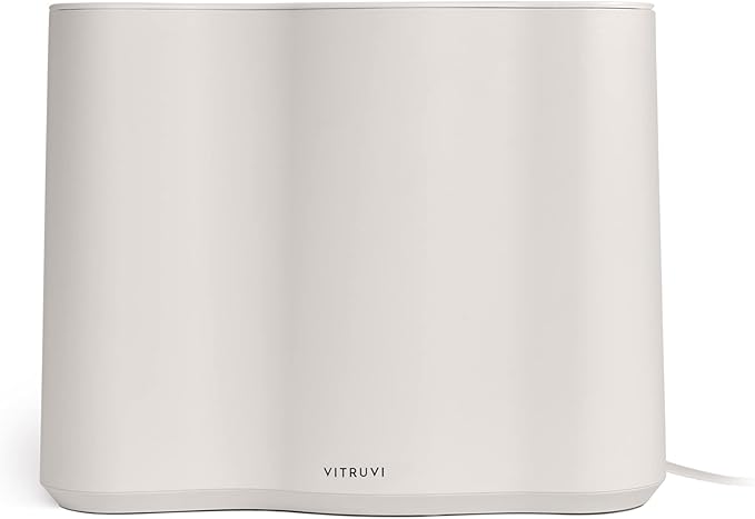 Vitruvi Cloud Humidifier for Bedroom (Snow White)