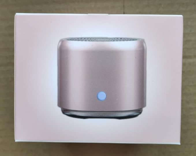 EWA A106 Portable Mini Bluetooth Speaker, Enhanced Bass and High Definition Sound, Portable Design, for iPhone, iPad,Nexus,Laptops and More (Rosegold)
