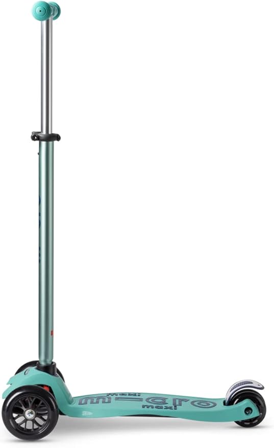 Micro Kickboard - Maxi Deluxe Eco 3-Wheeled, Lean-to-Steer, Swiss-Designed Micro Scooter Made with Recycled and Sustainable Materials for Elementary Kids, Ages 5-12