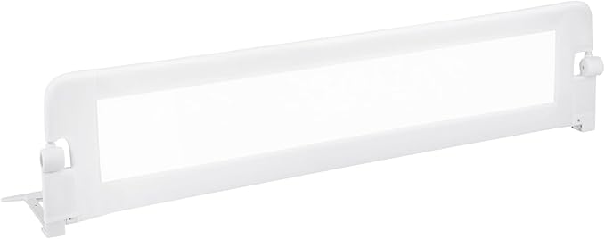 BABY JOY Bed Rails for Toddlers, Extra Long, Swing Down Safety Bed Guard for Convertible Crib, Folding Baby Bedrail for Kids Twin, Double, Full Size Queen & King Mattress (71", White)
