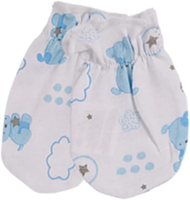 Unisex Baby Cotton Scratch Mittens For Newborn Baby Boys Girls Mittens Accessory 0-6 Months