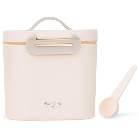 MomnLittle Baby Formula Dispenser Container 8.8oz 6.1oz Portable Formula Dispenser Container with Scoop and Carry Handle for Travel Outdoor Activities for Baby Infant