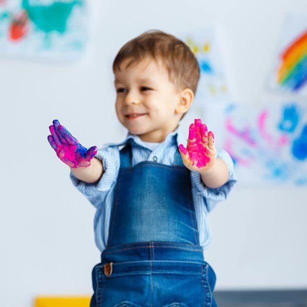 Watercolor Paint Set for Kids, 12 Colors, 24 Pack Washable Water Colors for Party Favors, Gifts, Classroom Supplies (Wood Brushes Included)