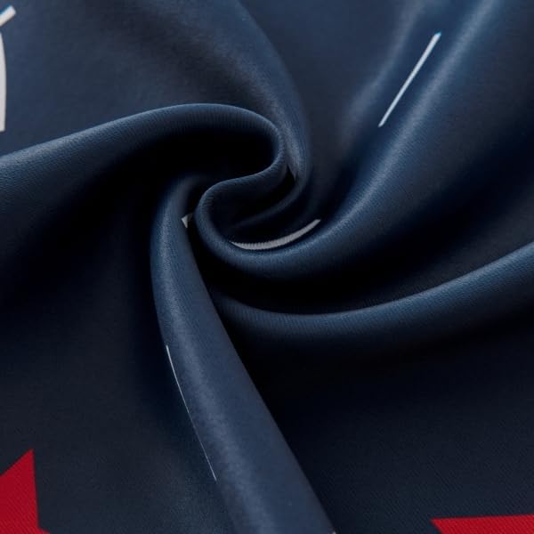 Kids Space Themed Blackout Curtains - 100% Blackout, Perfect for Bedroom and Nursery with Vibrant Cosmos Patterns, Noise Reduction, Thermal Insulated, 2 Panels (Space, W42×L96)