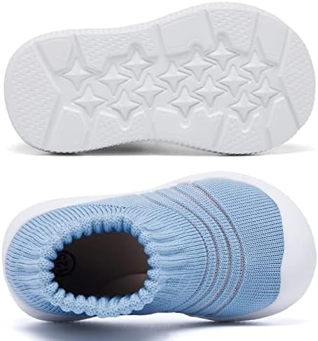 MORENDL Toddler Sock Shoes Baby Walking Shoes Infant Slippers Boys & Girls Non-Slip Sneakers