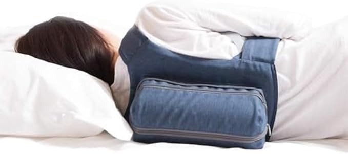 WoodyKnows Side-Sleeping Backpack, Sleep Position Trainer, alleviates snoring Caused by Throat Issues (Large 1 Pack)