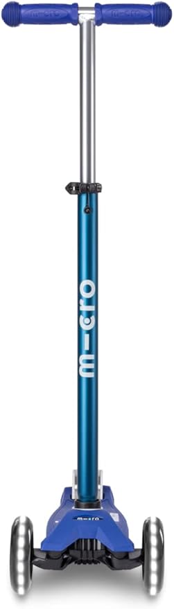 Micro Kickboard - Maxi Deluxe LED - Three Wheeled, Lean-to-Steer Swiss-Designed Micro Scooter for Kids with Motion-Activated Light-Up Wheels for Ages 5-12 …