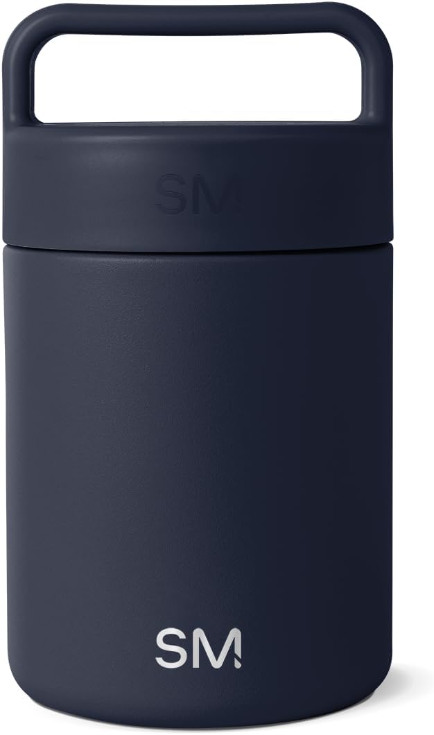 Simple Modern Food Jar for Hot Food | Reusable Stainless Steel Vacuum Insulated Leak Proof Lunch Storage for Smoothie Bowl, Soup, Oatmeal | Provision Collection | 12oz | Deep Ocean