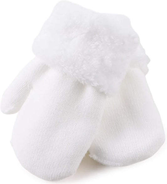 PESAAT Baby Girl Mittens Fleece Toddler Boy Mittens Warm Kids Winter Gloves Unisex Cold Weather Baby Gloves