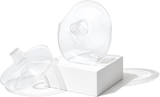 Willow Go - Hands Free Breast Pump - Wearable Breastfeeding Pump - Portable, Electric, Cordless, & 9 Levels of Hospital Grade Suction Strength - Postpartum Essentials - 24mm Flanges - 2pk