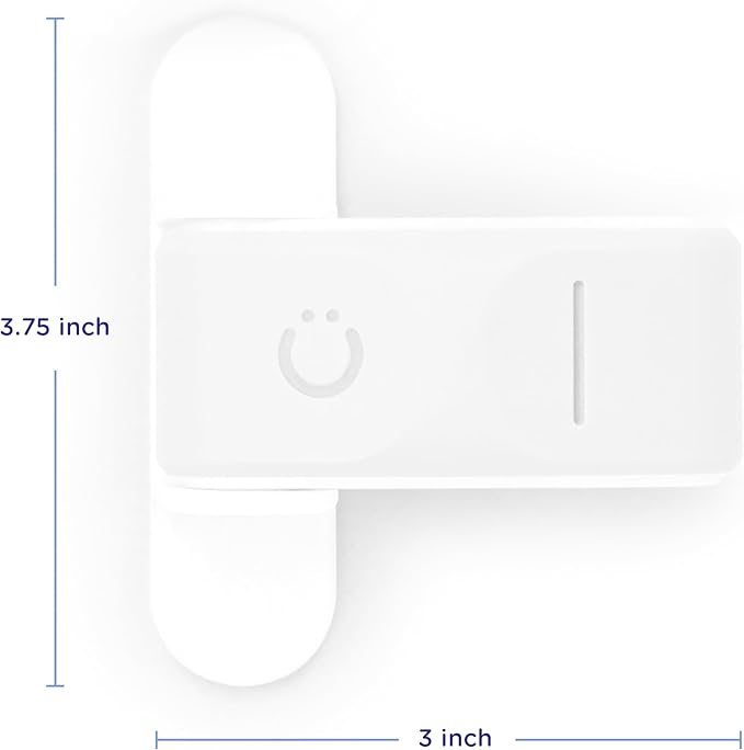 Ubbi Door Pinch Guards, Baby Proof Doors, Child Safety, Baby Finger Protectors, 2 Pack, White