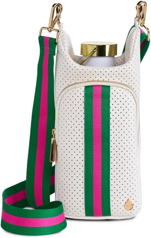 WanderFull® Original HydroBag® Collection, Water Bottle Holder w/Strap & Phone Pocket, Hands-Free Crossbody Water Bottle Bag