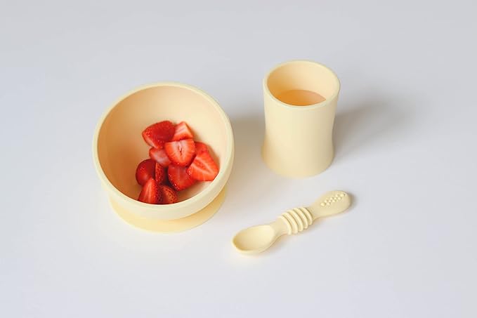 otterlove Silicone Baby & Toddler Training Cup - Pediatric OT Approved - 100% Platinum Pure LFGB Silicone - Unbreakable - Plastic Free - Tiny Cup Perfect for Baby Led Weaning