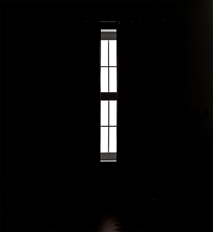 MIUCO Blackout Curtains Room Darkening Textured Look Grommet Panels 2 Panels for Window Treatment 52x63 Inch Chocolate