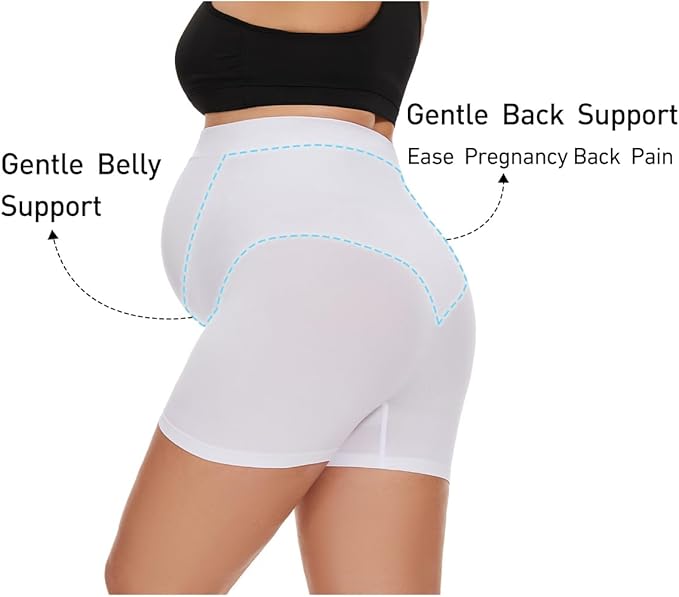 Seamless Maternity Shapewear, Belly Support Pregnancy Underwear for Maternity Photography and Baby Shower Dresses