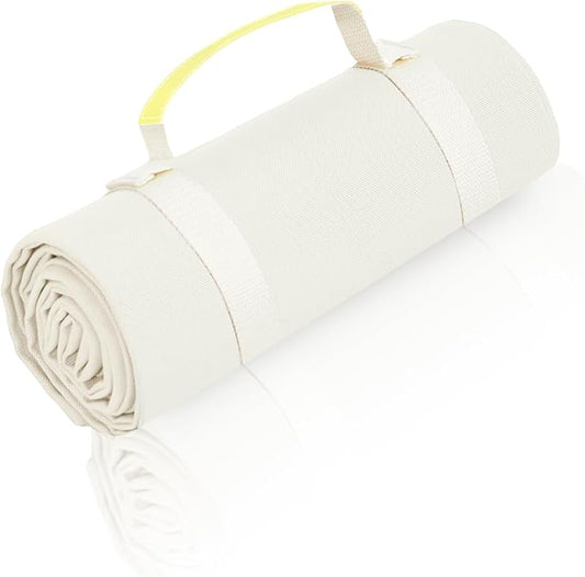 4’9” x 3’3” Compact Minimalist Water Resistant Canvas Mat,Kids/Single Use,Lightweight for Outdoor,Picnic,Beach