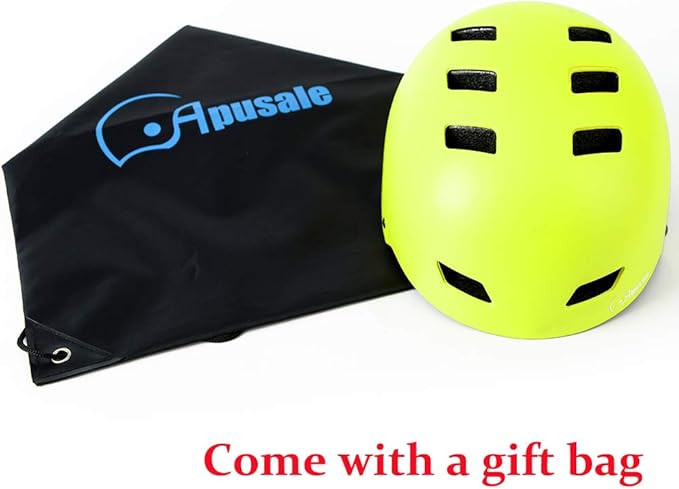 Bike Skateboard Helmet, Adjustable and Multi-Sport for Skate Scooter, 3 Sizes for Adult Youth Kids Toddler