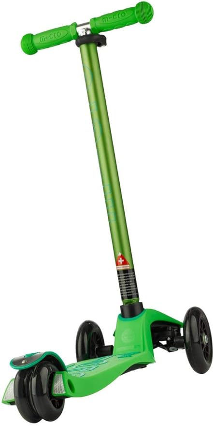 Micro Kickboard - Maxi Deluxe 3-Wheeled, Lean-to-Steer, Swiss-Designed Micro Scooter for Kids, Ages 5-12