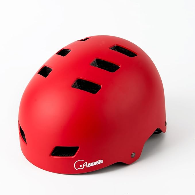 Bike Skateboard Helmet, Adjustable and Multi-Sport for Skate Scooter, 3 Sizes for Adult Youth Kids Toddler