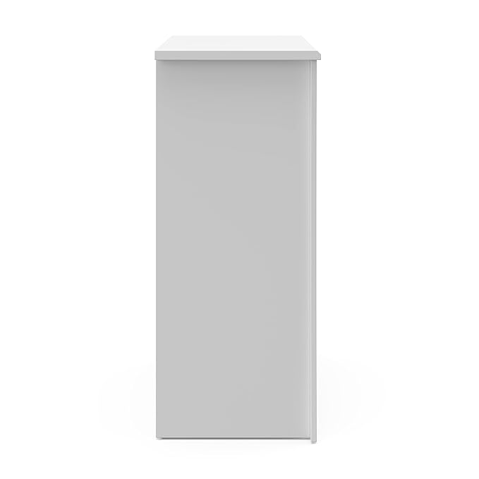 Storkcraft Crescent 4 Drawer Chest (White) – GREENGUARD Gold Certified, Dresser For Nursery, 4 Drawer Dresser, Kids Dresser, Nursery Dresser Drawer Organizer, Chest of Drawers