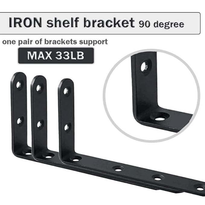 Anti Tip Furniture Anchors for Baby Pet Proofing,Furniture Wall Anchor Furniture Dresser Bookshelf Falling Prevention Device for Children (BLACK-2PACK)