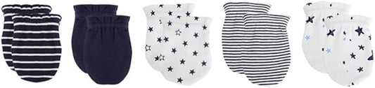 Unisex Baby Cotton Scratch Mittens For Newborn Baby Boys Girls Mittens Accessory 0-6 Months
