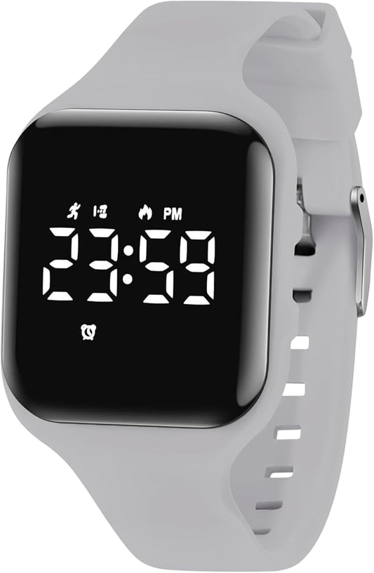 Kids Watches for Girls Boys Digital Sport Watch with Step Counter Pedometer Vibration Alarm Clock, No App Waterproof Fitness Tracker Kids Watch Boys Girls Teens Students Ages 5-16