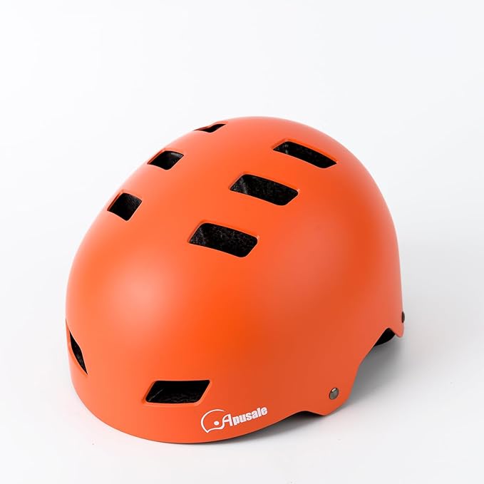 Bike Skateboard Helmet, Adjustable and Multi-Sport for Skate Scooter, 3 Sizes for Adult Youth Kids Toddler